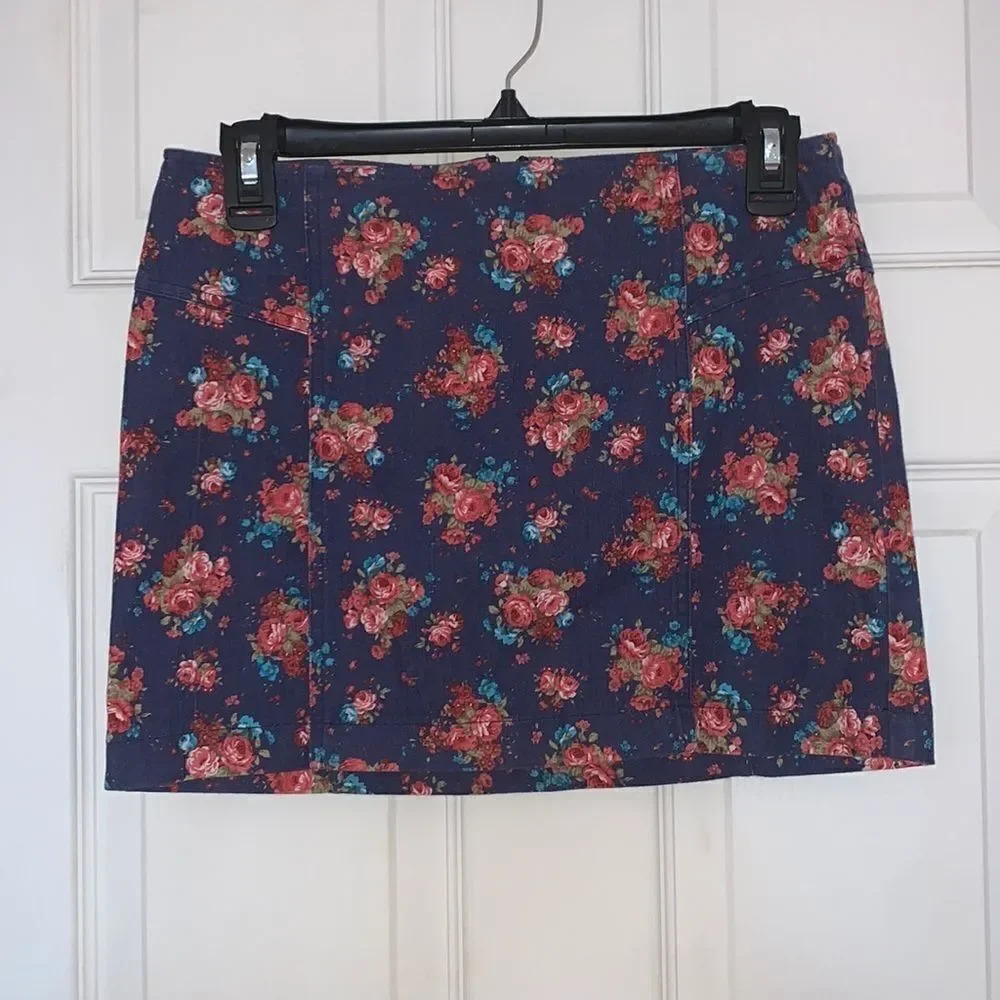 Forever21 floral skirt  